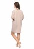 MijaCulture - Muslin maternity and breastfeeding nightdress Hazel M023 Caffe Latte